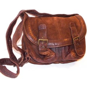 Vintage Festival Hobo Bag Unique Leather Gypsy
